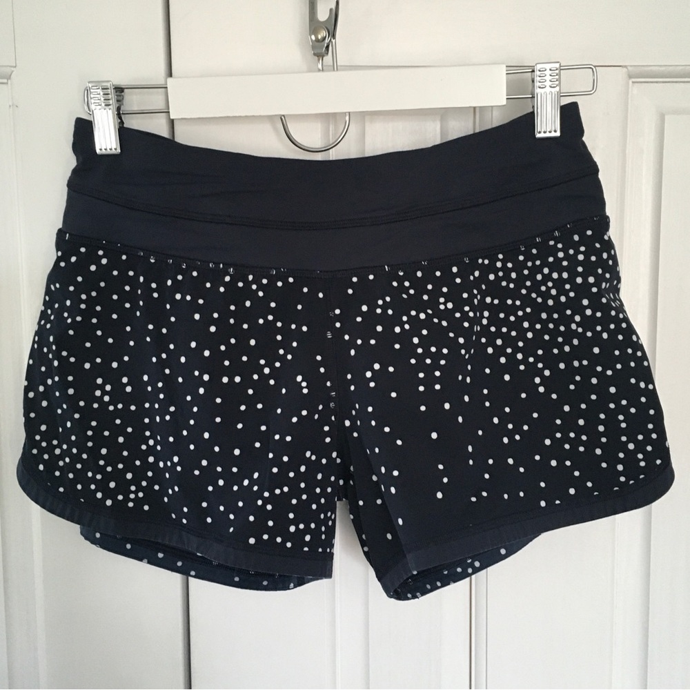 Lululemon Groovy Run Short Petit Dot Inkwell / In… - image 5